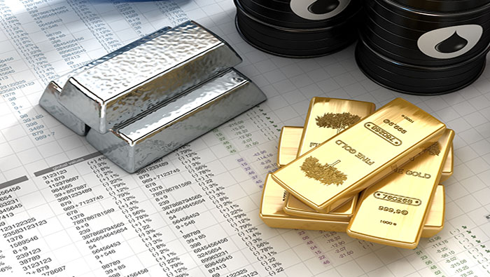 黄金和白银价格新年第一个交易日开盘大涨，铜价略逊一筹